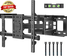 Full Motion TV Wall Mount for 37-85 Inch Tvs Hold up to 132Lbs Heavy Duty Swivel