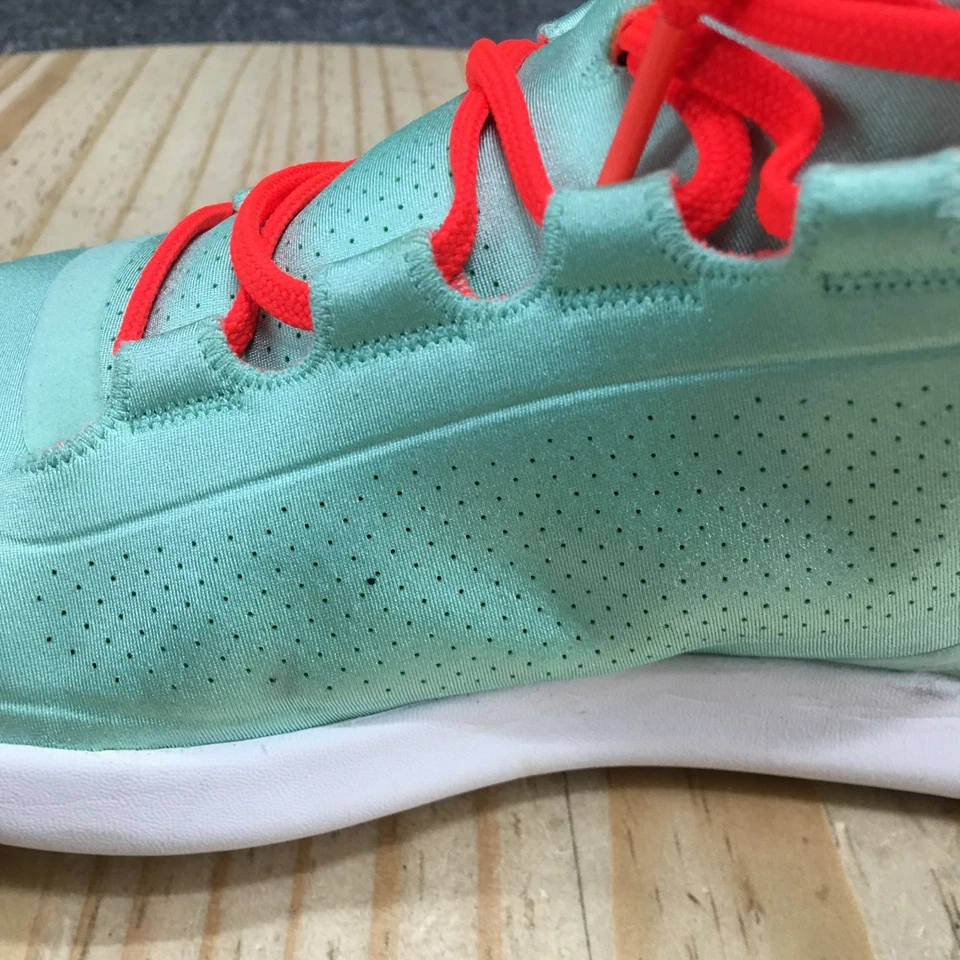 Under Armour Shoes Womens 11 SpeedForm StudioLux Mid Running Teal 1255830-960 - Image 4 of 4