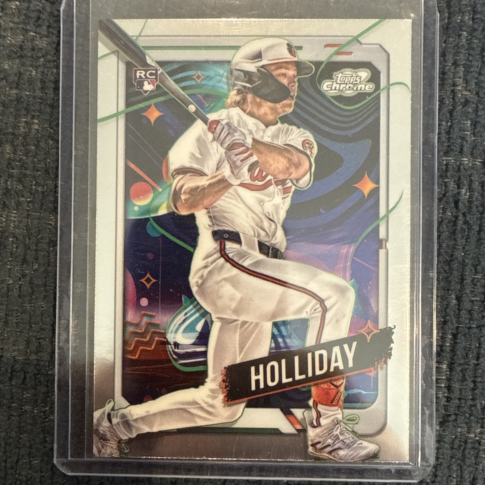 2024 Topps Cosmic Chrome #7 Jackson Holliday RC Baltimore Orioles
