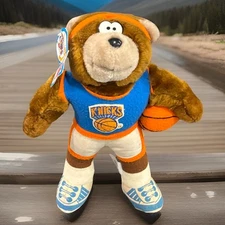 Vintage New York Knicks NBA Basketball Plush Teddy Bear Good Stuff 1992 w/Tags🔥