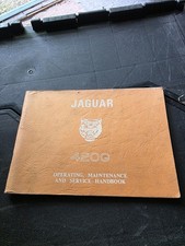 Jaguar 420g Operating Maintenence And Service Handbook With Fold Out Sheet Jaguar 420g Operating Maintenence And Service Handbook With Fold Out Sheet