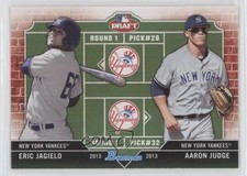 2013 Bowman Draft Dual Draftee Eric Jagielo Aaron Judge #DD-JJ t5p
