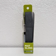 Gaiam Mat Sling Gray NEW