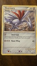Pokémon TCG Skarmory 21/90 Undaunted Regular Rare Basic 80 HP 2010