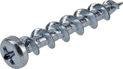 Borefast Self Drilling Wall Anchors 75 Count Silver for Drywall Wood Masonry