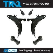 TRQ 6pc Suspension Kit Front Lower Control Arms Ball Joints Sway Bar End Links