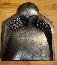 Antique European Small Metal Crumb And Dust Pan