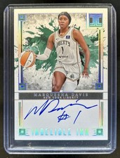 2025 Impeccable WNBA Marquesha Davis Indelible Ink Signatures Silver Auto #/25