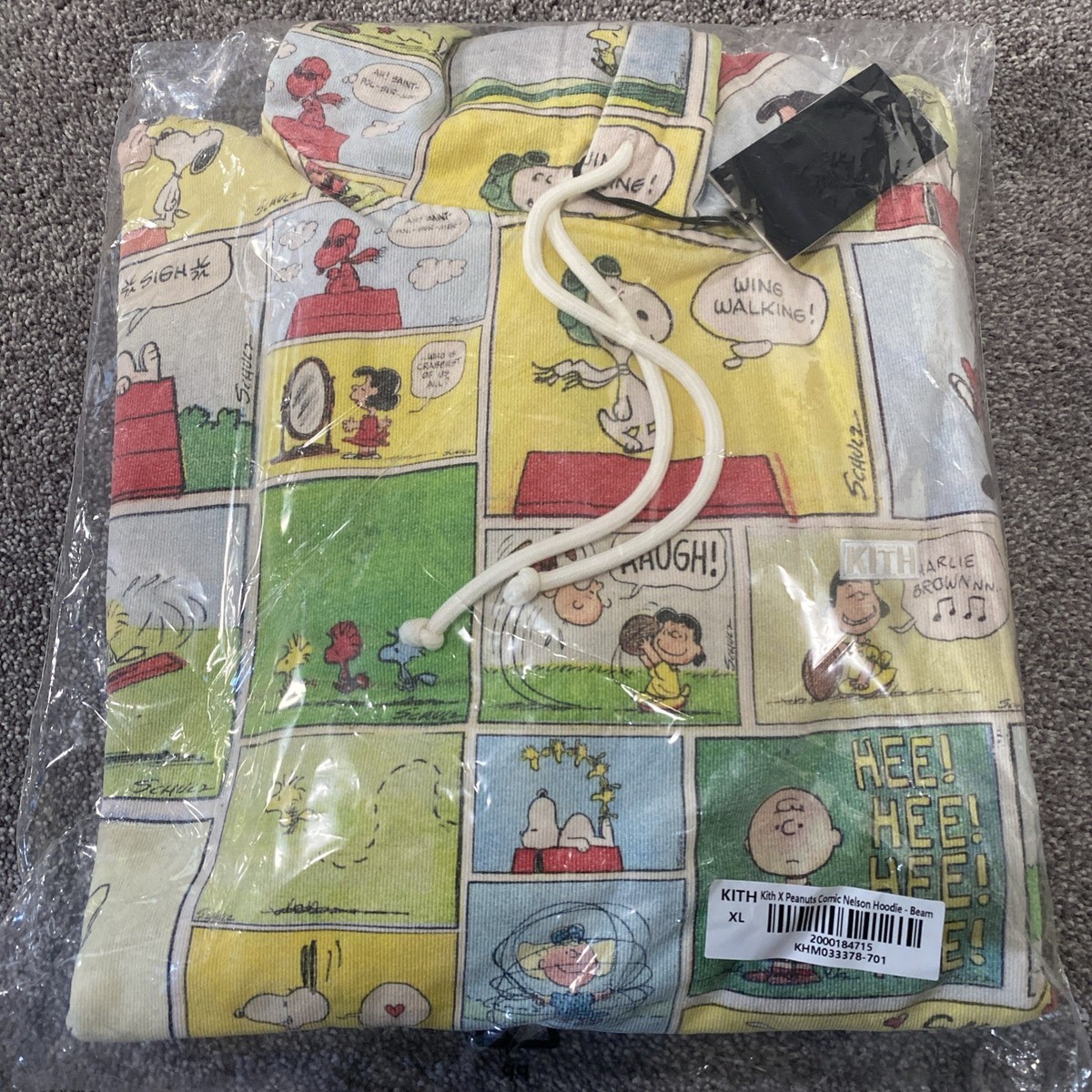 関税込【KITH NYC】Kith for Peanuts Comic Nelson Hoodie Kith for Peanuts Comic Nelson Hoodie - Beam