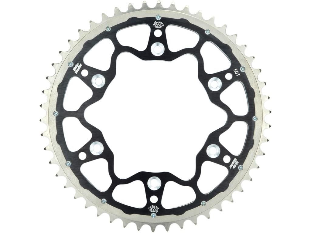 MOTO MASTER Sprocket Aluminum/Steel Fits Honda CR CRF 125 250 450 500 Black