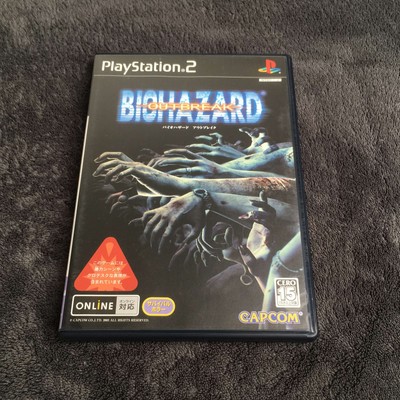 PS2 Biohazard Outbreak Jap CD Zustand Neu PLAYSTATION 2