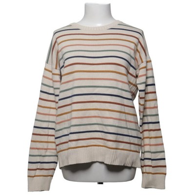 TwoThirds, Strickpullover, Größe: M, Beige/Mehrfarbig, Bio-Baumwolle #zBV