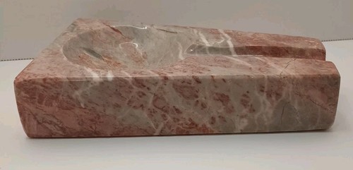 Marble Rose And Gray Spoon Rest Heavy Duty Spoon Holder - Afbeelding 3 van 9