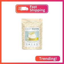 LillyBean Gluten Free Lemon Buttercream Frosting Mix with No Artificial Colors -