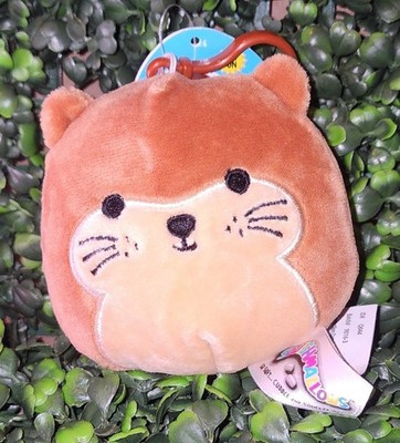 2020 Squishmallow Kellytoy Joanne Sea Otter 3.5'' Clip-On Plush New NWT