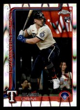 2025 Topps Chrome Update #USC83 Blaine Crim RayWave Refractor