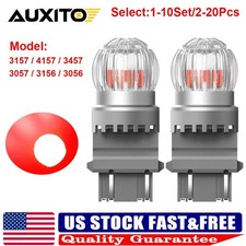 2-20x 3157 3057 Led Red Brake Stop Tail Light Bulbs For Chevy Silverado 1500 New