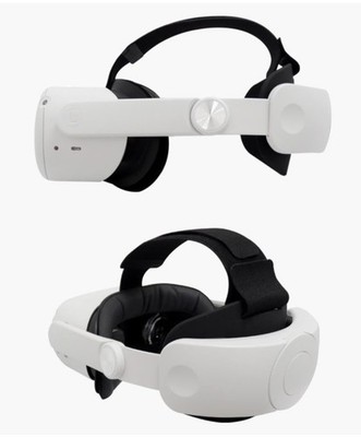 Head Strap Compatible with Oculus Quest 2,VR Accessories Adjustable Elite Strap