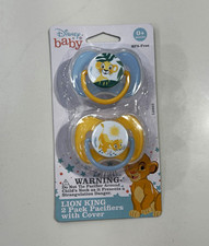 Disney Baby Lion King Orthodontic Silicone Pacifiers BPA-Free 0-6m 2-Pack