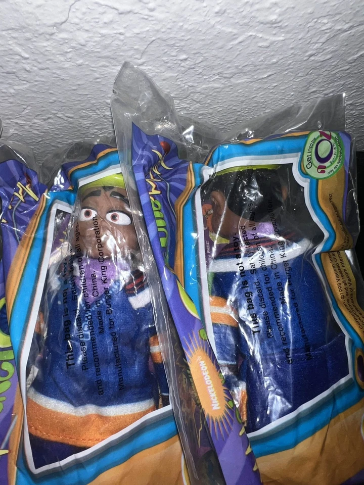 Nickelodeon Nickelodeon Nickel-O-Zone Burger King Juguetes Lote de 8 Nuevos Precintados Foto 4 de 4