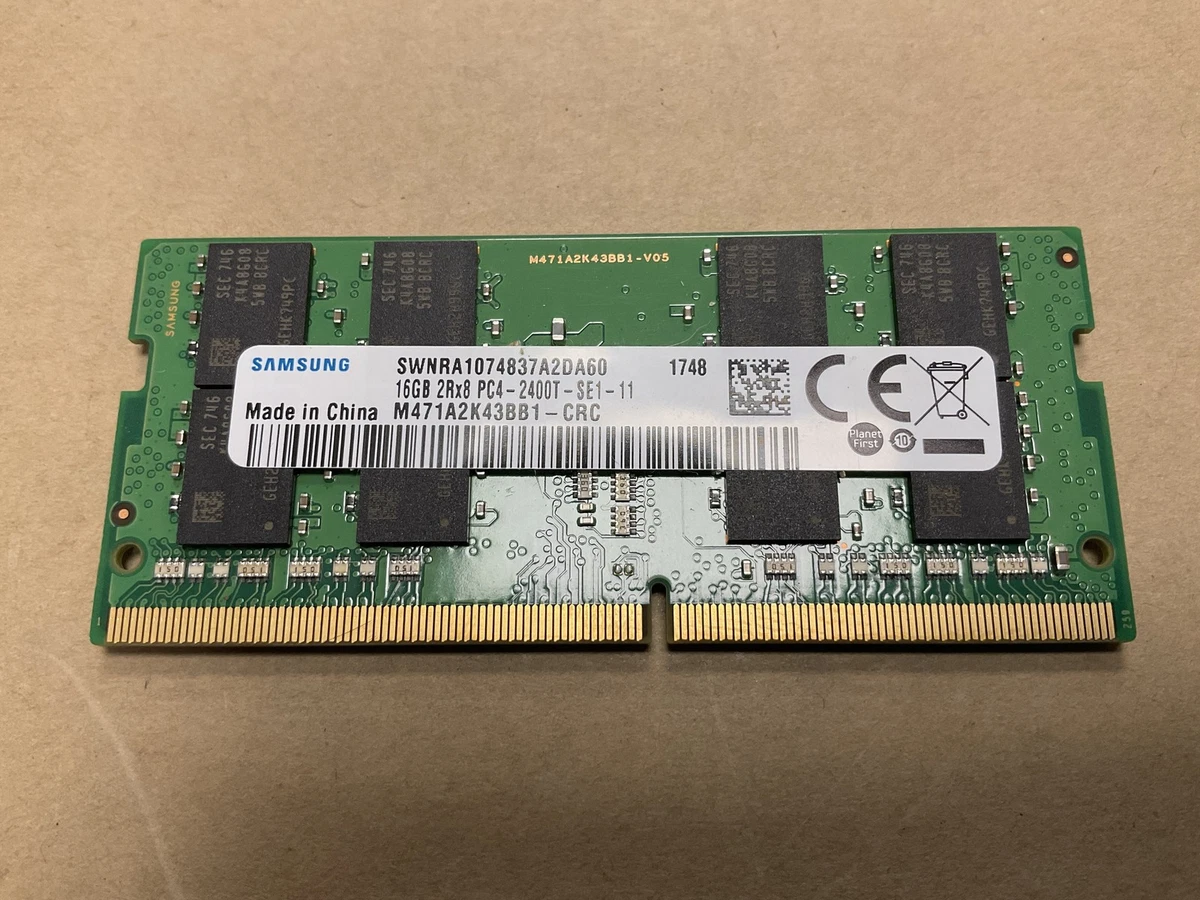 Samsung DDR4 SDRAM 16 GB Capacity per Module Memory (RAM) Just