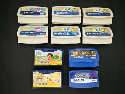 Lot Of 10 Games InnoTab 2S 3S VReader Read Play And Create For Vtech ...