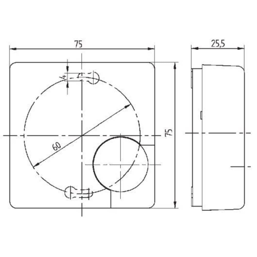 Thermostat Eberle RTR-E 6763 pour stopper les variations de température