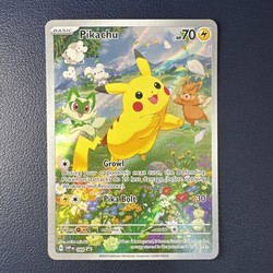 Pikachu SVP 088 Black Star Promo Paldea Adventure Chest
