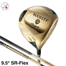 Majesty Golf Royale 2023 Gold Driver High-COR 9.5  SR-Flex LV 550 Graphite Shaft