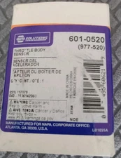 Napa Solutions Throttle Body Sensor 601-0520