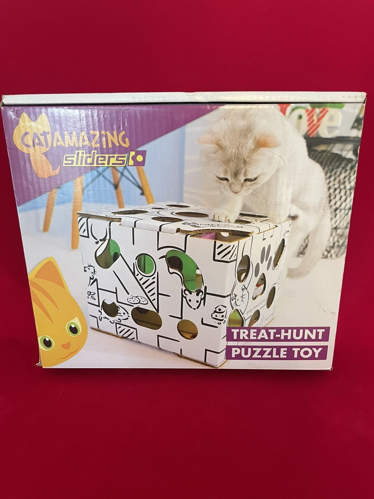Cat Senses Food Maze Treat Food Cat Toy Pet Interactive Toys Cats Feeder