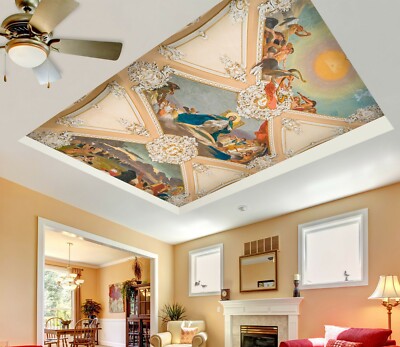 3D Religious Painting ZHU1125 Ceiling Wall Paper Wall Print Decal Wall Deco Amy