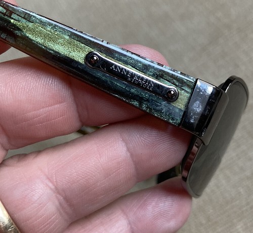 Anne Klein AKNY4117 336/44 Green / Brown Sunglasses Frame 56▫️16 130  - Picture 7 of 12