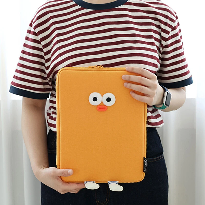 11" Romane Brunch Brother PomPom Tablet ipad Padded Pouch Sleeve Bag Case Pocket - Image 4 of 4