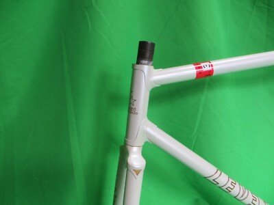 Level White NJS Approved Keirin Frame Set Track Bike Fixed