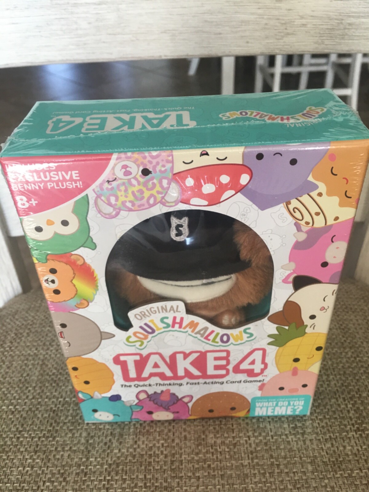Original Squishmallows TAKE 4 Card Game “What Do You Meme?” NEW & SEALED