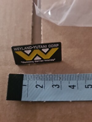 Alien Weyland-Yutani Corp Metal & Enamel Pin Badge SCI-FI 80's Horror New