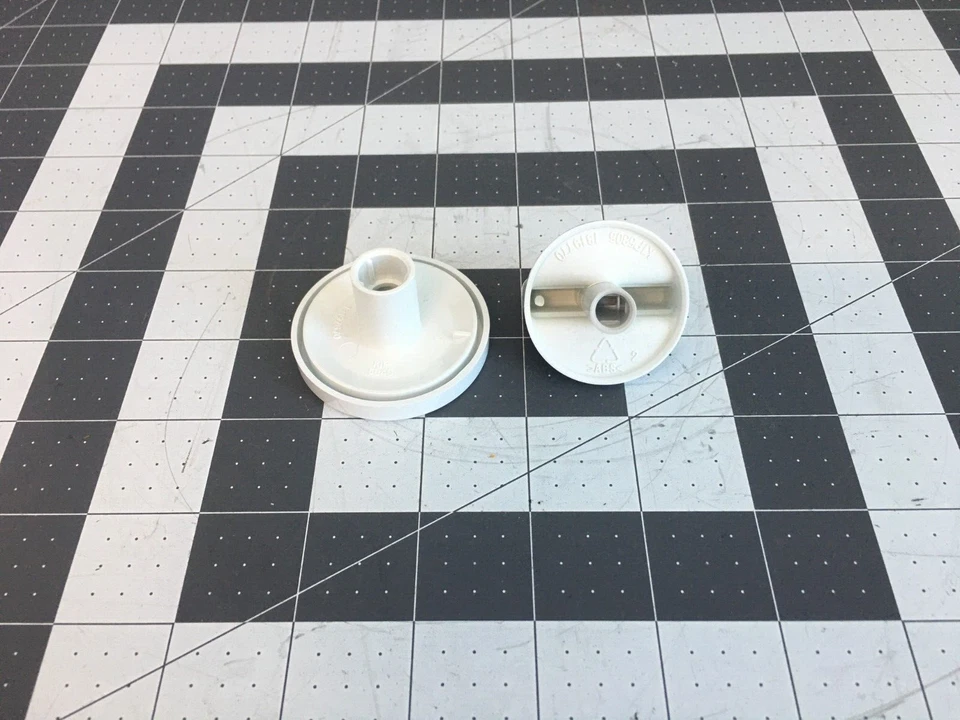 Botão de lavadora/secadora GE P# WH01X10125 WH11X10019 - Imagem 2 de 2