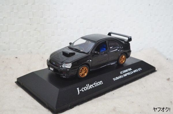 1/43 Kyosho J collection Subaru Impreza WRX STi Black w/ Box