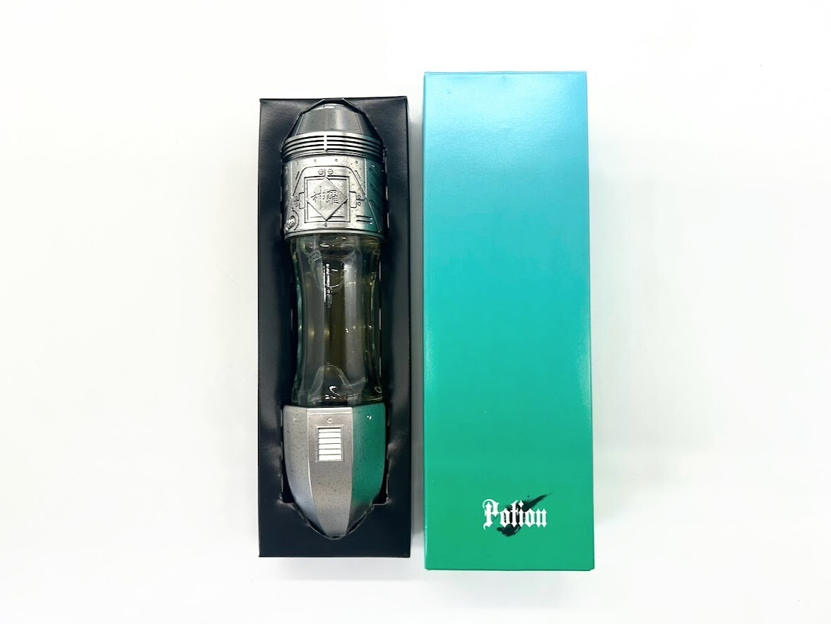 Final Fantasy VII FF7 10th Anniversary Ultimania Book and Potion