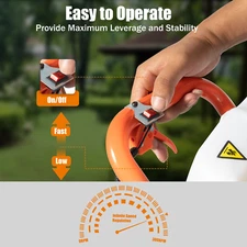 71CC Two Stroke Planting Machine 2.3kw Post Hole Digging Machine W/ Spiral Drill