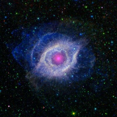 Helix Nebula Space Astrology Wall Print Poster 20x30