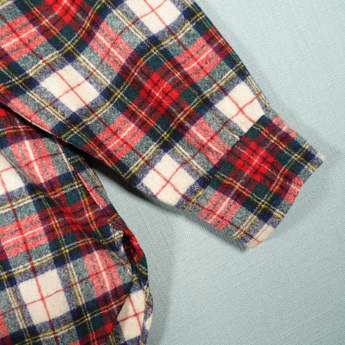 Pendleton Country Traditional Flannel Shirt Mens Small Red Stewart Tartan Wool - Picture 9 of 19