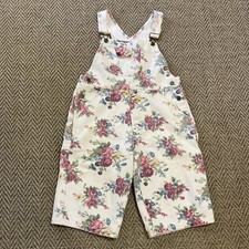 Gap Vintage Overalls - Girls XL Carpenter Floral Below Knees