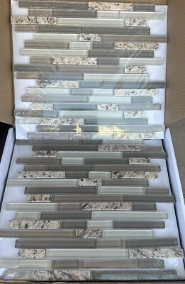 Desert Gold Granite Stone & Glass Mosaic