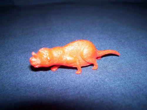 Vintage Marx/MPC Prehistoric Play Set Red Cerotogahlus Figure