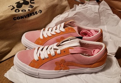 converse rosa orange