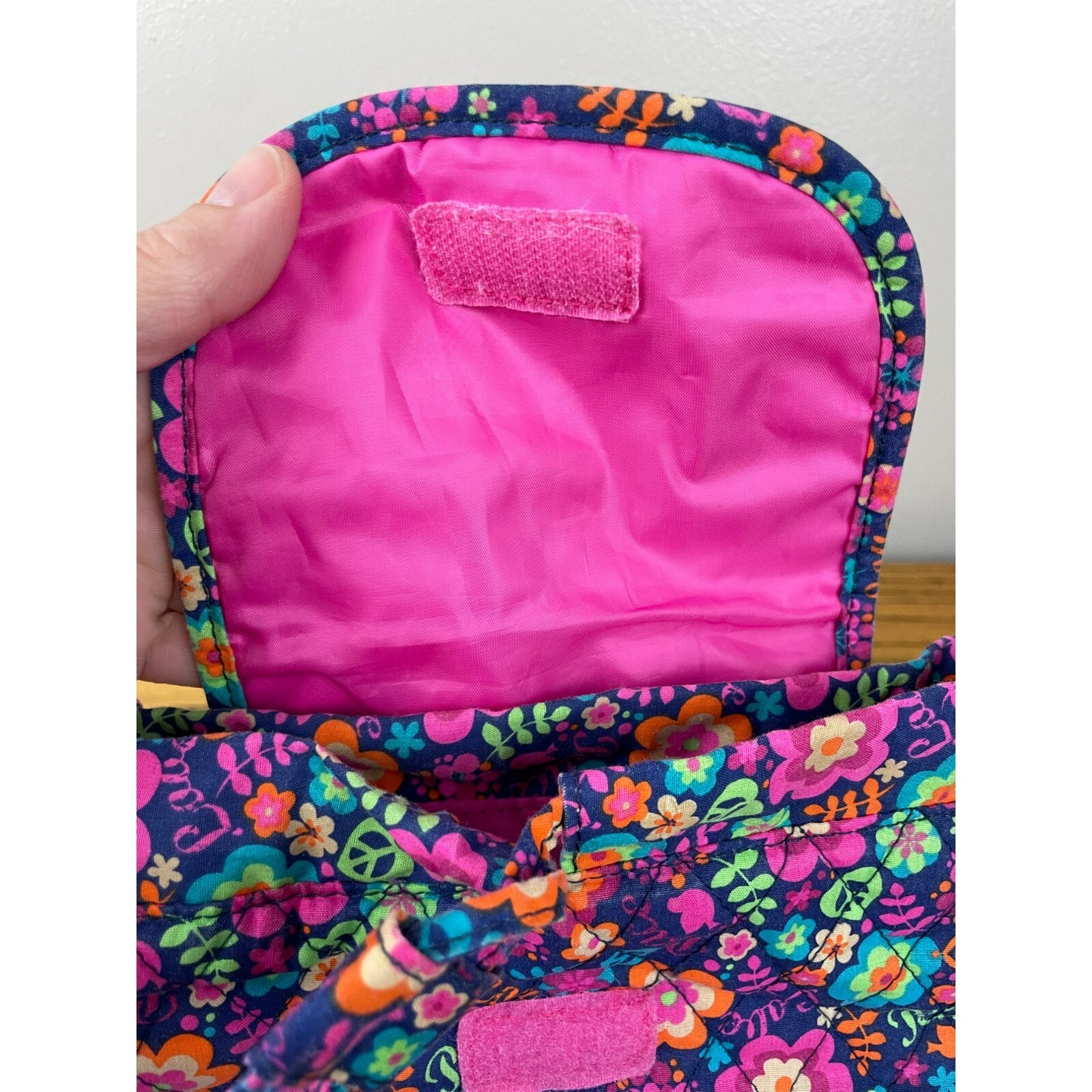 Small Floral Backpack Multicolor Adjustable Strap… - image 4