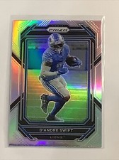 D’Andre Swift 2022 Panini Prizm Silver Prizm #96 Detroit Lions A-36