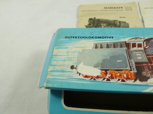 IDEA REGALO vecchio TRENINO VINTAGE MARKLIN ANNI 60 LOCOMOTIVA 3046 SNCF - Foto 11 di 22